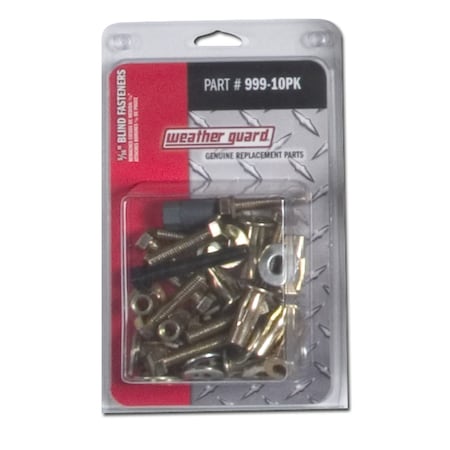 Weather Guard SHELF ACCESSORIES Blind Fastener 516 Inch 10 Pack 999-10PK